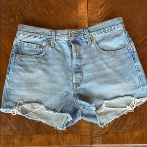 Levi’s Denim Cutoff Shorts